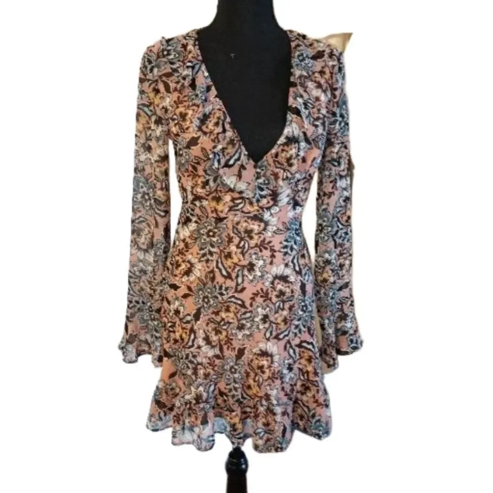 For Love And Lemons Gracie Mini Dress - Picture 1 of 12